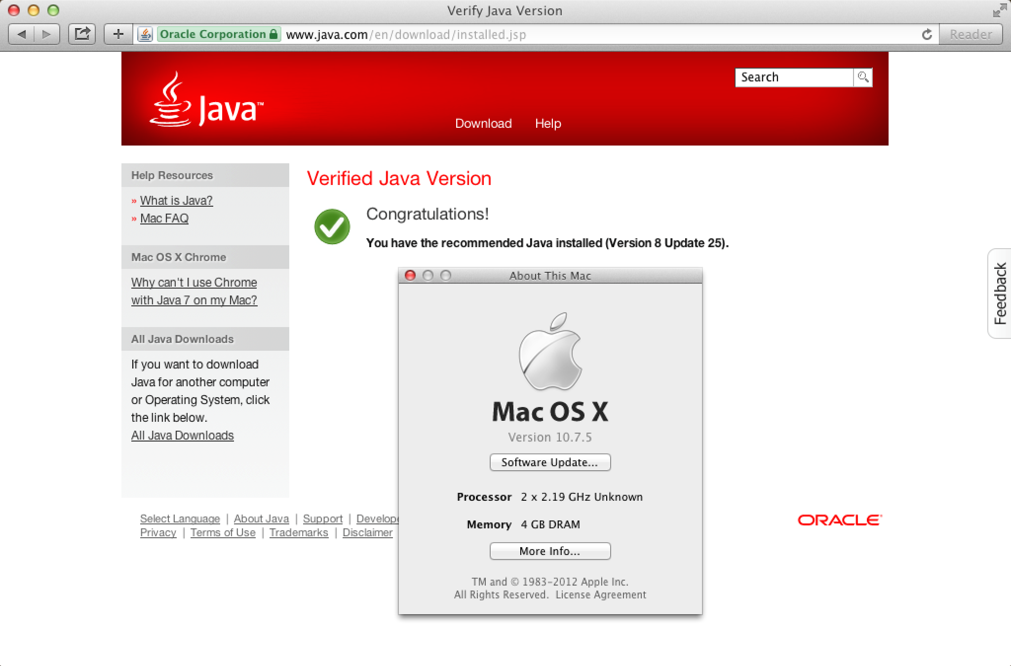 is it safe to download java for mac